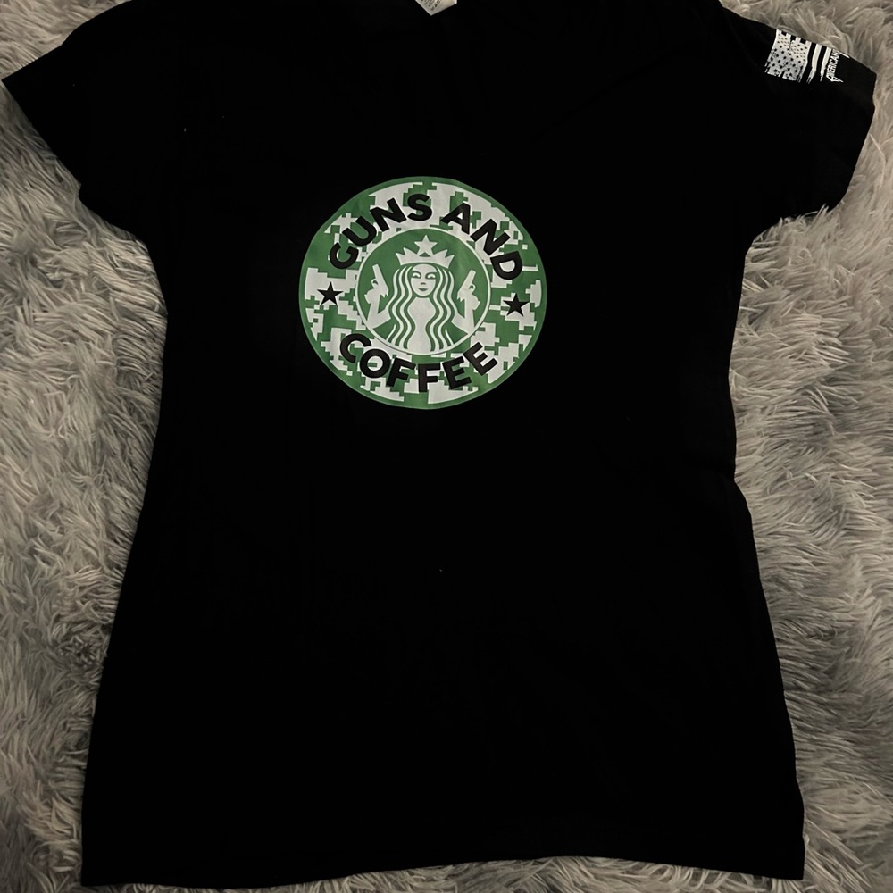 Black Graphic Women's T-Shirt